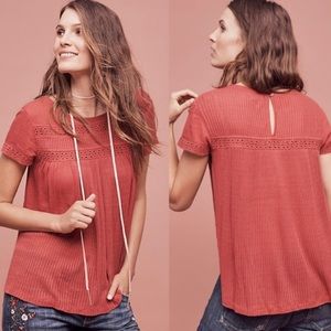 NWT Meadow Rue for Anthropologie Lightweight Top